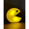 Abajur Pacman Geek Led Amarelo e Preto - Fonte Bivolt - 2