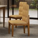 Ver imagem 7 de Mesa de Jantar 6 Lugares Zyra com Vidro Cinamomo/off White - Panorama Móveis