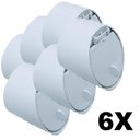 Ver imagem 1 de Kit 6 Válvula de Retenção Anti-Rato para Canos PVC 2"