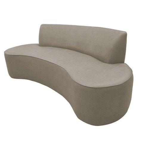 Sofá 02 Lugares 150cm Mônaco Corano Bege - Nexta Casa