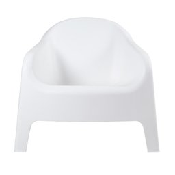 Kit 2 Cadeiras Poltrona para Jardim Varanda Skarpo Branco - 4