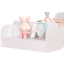 Ver imagem 5 de Cama Casa Infantil Princesa com Prateleiras Branco