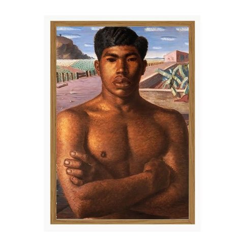 Quadro Moldurado Candido Portinari o Mestiço