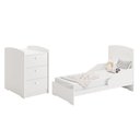 Ver imagem 5 de Berço Americano Multifuncional Atlanta Branco Brilho - Reller Móveis