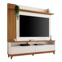 Ver imagem 2 de Rack com Painel Tv até 65” 2 Portas Nt1335 Off White/freijó
