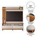 Ver imagem 4 de Rack com Painel Tv até 65” 2 Portas Nt1335 Off White/freijó