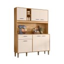 Ver imagem 1 de Armario de Cozinha Erva Doce 140 Cm 6 Portas e 1 Gaveta