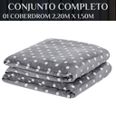 Ver imagem 4 de Coberto Solteiro Infantil Grosso Romance Super Quentinha Petit Poá:cinza