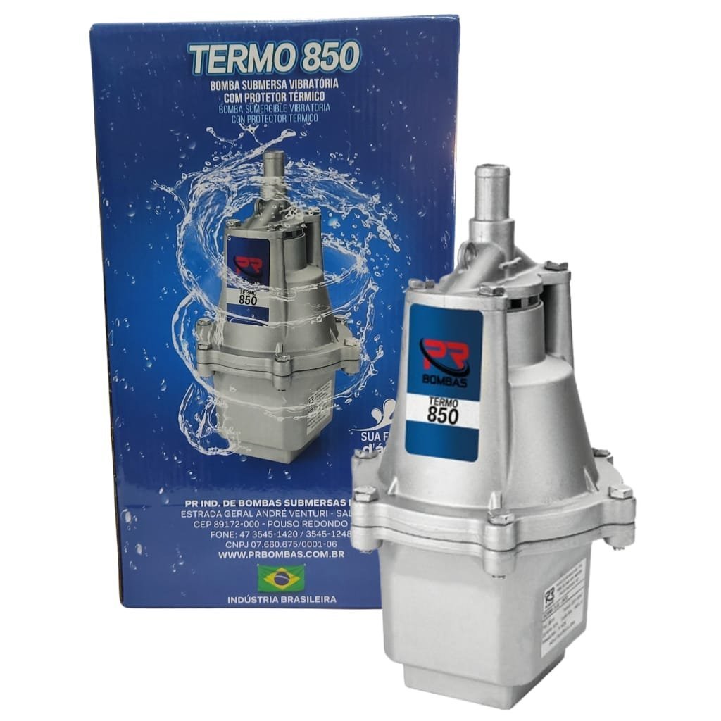 Bomba Submersa Vibratória com Protetor Térmico PR Bombas Termo 850 - 2