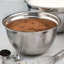 Ver imagem 4 de Tigela Bowl Inox Bacia Cumbuca Receita Preparo Versatil Armazenamento Casa Lanchonete Restaurante Mu