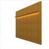 Painel para TV até 90 Polegadas Ripado com LED 230cm 100% MDF Nobre - 11