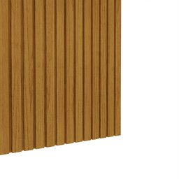 Rack com Painel Ripado para TV até 90 Polegadas LED 3 Gavetas com Rodízios 230cm Gelius Naturale 100% MDF - 9