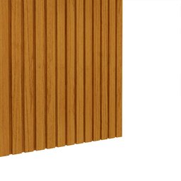 Rack com Painel Ripado para TV até 90 Polegadas 250cmx230cm LED 3 Gavetas com Rodízios 100% MDF - 10