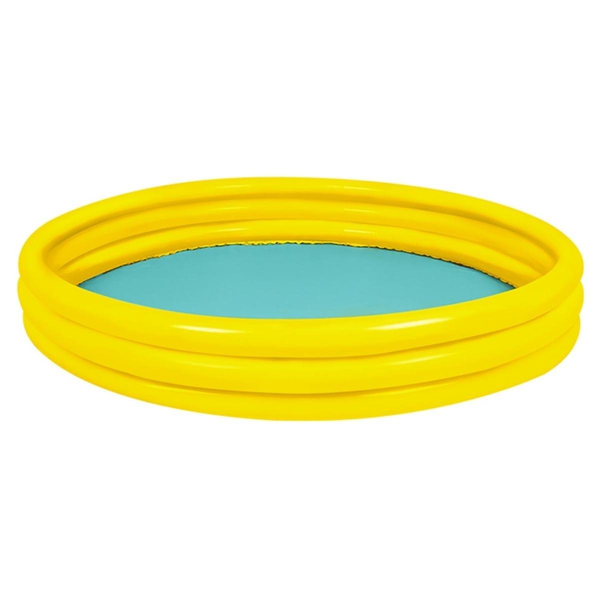 Piscina Infantil Inflável 300 litros Redonda 3 Níveis 155x25cm - 3