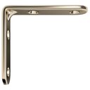 Ver imagem 1 de Cantoneira Bicromatizada com 4 Peças - Nova Zamar Cantoneira Bicromatizada 7" X 7" com 4 Peças - 221