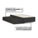 Ver imagem 2 de Cama Box Base c/Auxiliar Especial MH1453 Bordado Black (96x203x32) - Herval