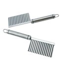Ver imagem 1 de Cortador Ondulado Aço Inox Batata Legumes Decorados Chips