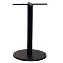 Ver imagem 1 de Base Mesa Pisa Aço Carbono Preto - 55488