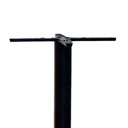 Ver imagem 2 de Base Mesa Pisa Aço Carbono Preto - 55488