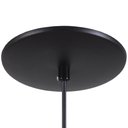 Ver imagem 2 de Pendente Meia Lua (esfera) 35cm - Preto Fosco com Cobre House Hl 50