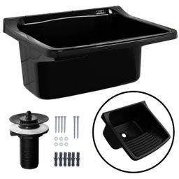 Tanque de Plástico 40L Para Lavanderia Preto | Astra - 2