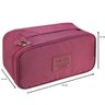 Bolsa Porta Peças Intima Nécessaire Bagagem Unissex Jacki - Vermelho escuro - 3
