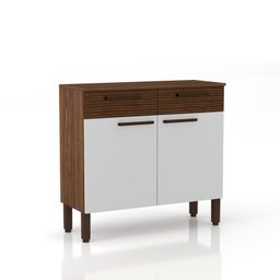 Balcão de Cozinha 2 Portas 2 Gavetas 90,9cm Nala - 3