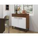 Ver imagem 1 de Balcão de Cozinha 2 Portas 2 Gavetas 90,9cm Nala