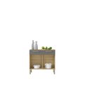 Ver imagem 2 de Balcão de Cozinha 2 Portas 2 Gavetas 90,9cm Nala 