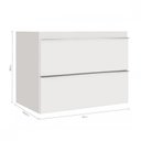 Ver mais imagens de Conjunto para Banheiro 1 Espelho Bisotê 1 Gabinete 1 Lavatório com Cuba Blu Lavatórios 