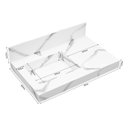 Ver imagem 5 de Conjunto para Banheiro 1 Espelho Bisotê 1 Gabinete 1 Lavatório com Cuba Blu Lavatórios Branco