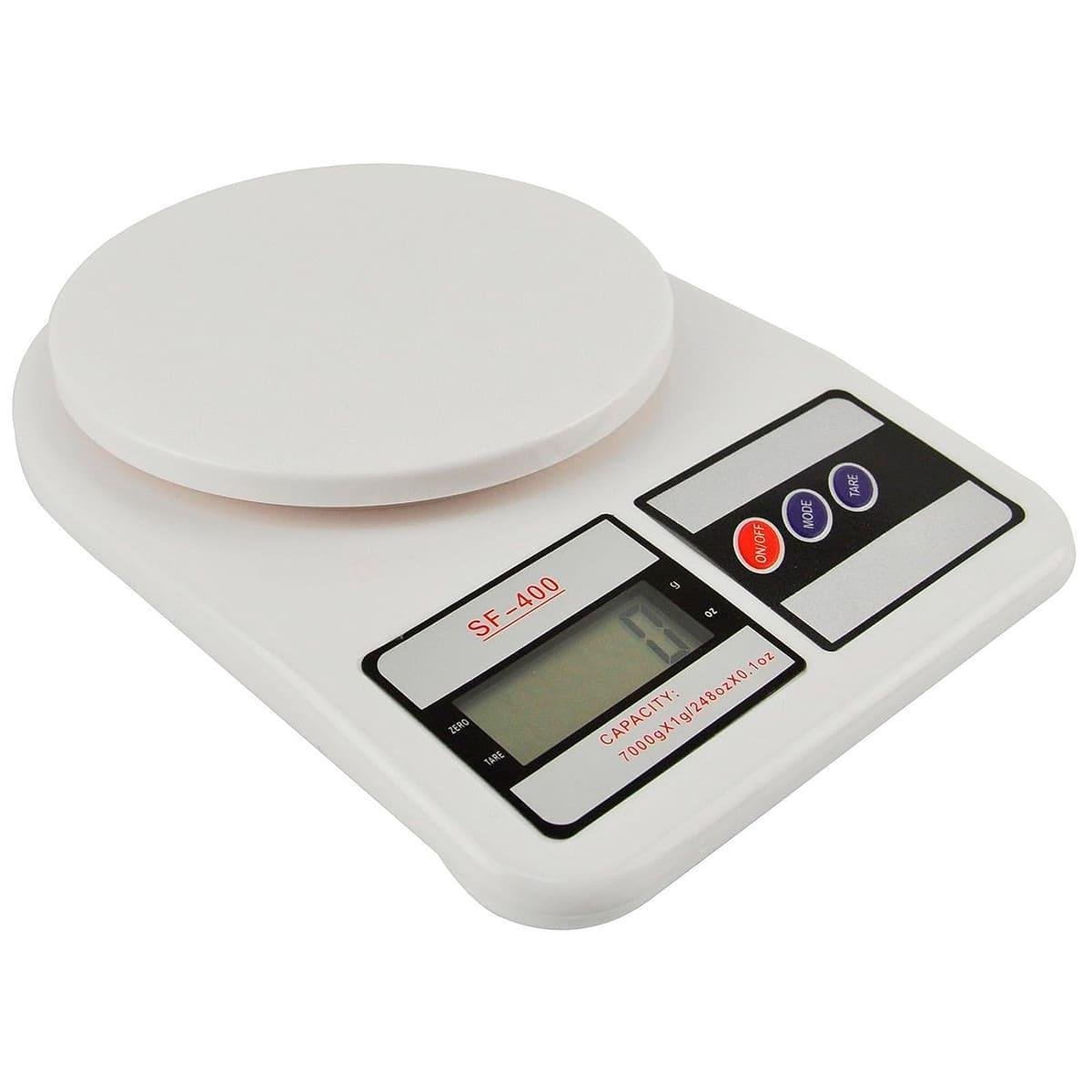 Balança de Cozinha Digital 10kg Dieta Nutrição Pesar Comida - 6