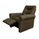 Ver imagem 4 de Poltrona do Papai Core 83cm Reclinável Manual Suede Capuccino - Sallar Home