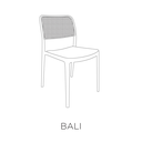 Ver imagem 4 de Cadeira Bali - Preto fratini