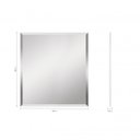 Ver imagem 3 de Conjunto para Banheiro 1 Espelho Bisotê 1 Gabinete 1 Lavatório para Cuba Blu Lavatórios 