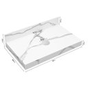 Ver imagem 5 de Conjunto para Banheiro 1 Espelho Bisotê 1 Gabinete 1 Lavatório para Cuba Blu Lavatórios Branco