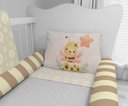 Ver imagem 4 de Kit Berço Abelhas Jardim Amarelo - Kt612