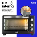 Ver imagem 3 de Forno Elétrico Bancada Moob 50 Litros Função Timer com Luz Interna - 220v