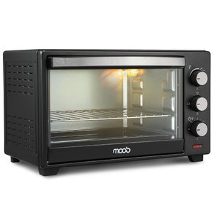 Forno Elétrico Bancada Moob 50 Litros Função Timer com Luz Interna - 220v