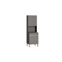 Ver imagem 3 de Paneleiro para Cozinha 2 Portas 60cm Line Gris