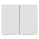 Ver imagem 7 de Armário Aéreo Madesa Lux 80 cm 2 Portas Rustic/Branco Veludo