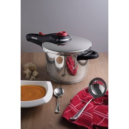 Panela de Pressão Tramontina Solar em Aço Inox Fundo Triplo com 5 Dispositivos de Segurança 22 cm 6  - 11