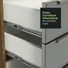 Armário de Cozinha Completa 240cm Rustic/Cinza Lux Madesa 05 - 7