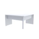 Ver imagem 4 de Mesa em L para Escritório 155x155 Pandin P25 - Branco