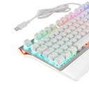 Ver imagem 1 de Teclado Mecanico Gamer EVUS TC-08W Snowstorm