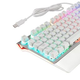 Teclado Mecanico Gamer EVUS TC-08W Snowstorm - 1