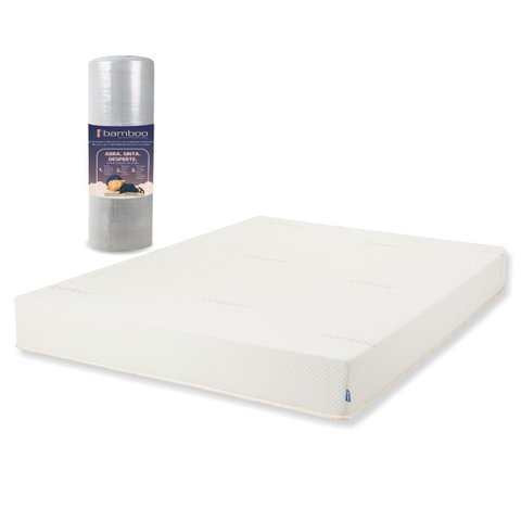 Colchão Sonos Sense Bamboo Queen Ortopédico Espuma D45 158x198x19 a Vácuo