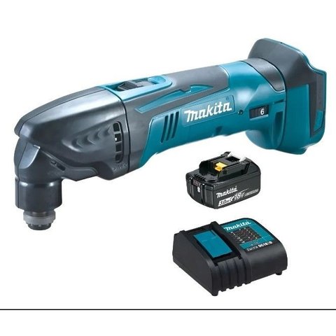 Multiferramenta Oscilante Makita C/1bat 18v e Carregador