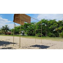 Pergolado Telado Dourado para Barraca de Praça 300cm Portátil e Desmontável - 2