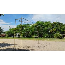 Pergolado Telado Dourado para Barraca de Praça 300cm Portátil e Desmontável - 4